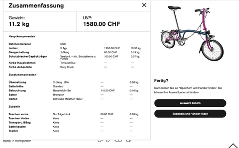 S2L Berry Crush -18%, avec éclairage batterie et bloc de fixation