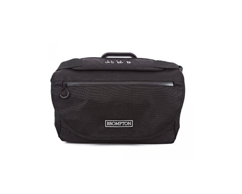 S-Bag Black, avec structure, bandouillère, housse imperméable, couverture noire