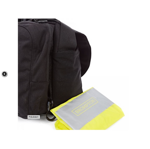 S-Bag Black, avec structure, bandouillère, housse imperméable, couverture noire