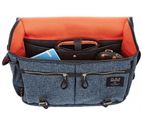 Brompton Game Bag - Storm Grey Tweed